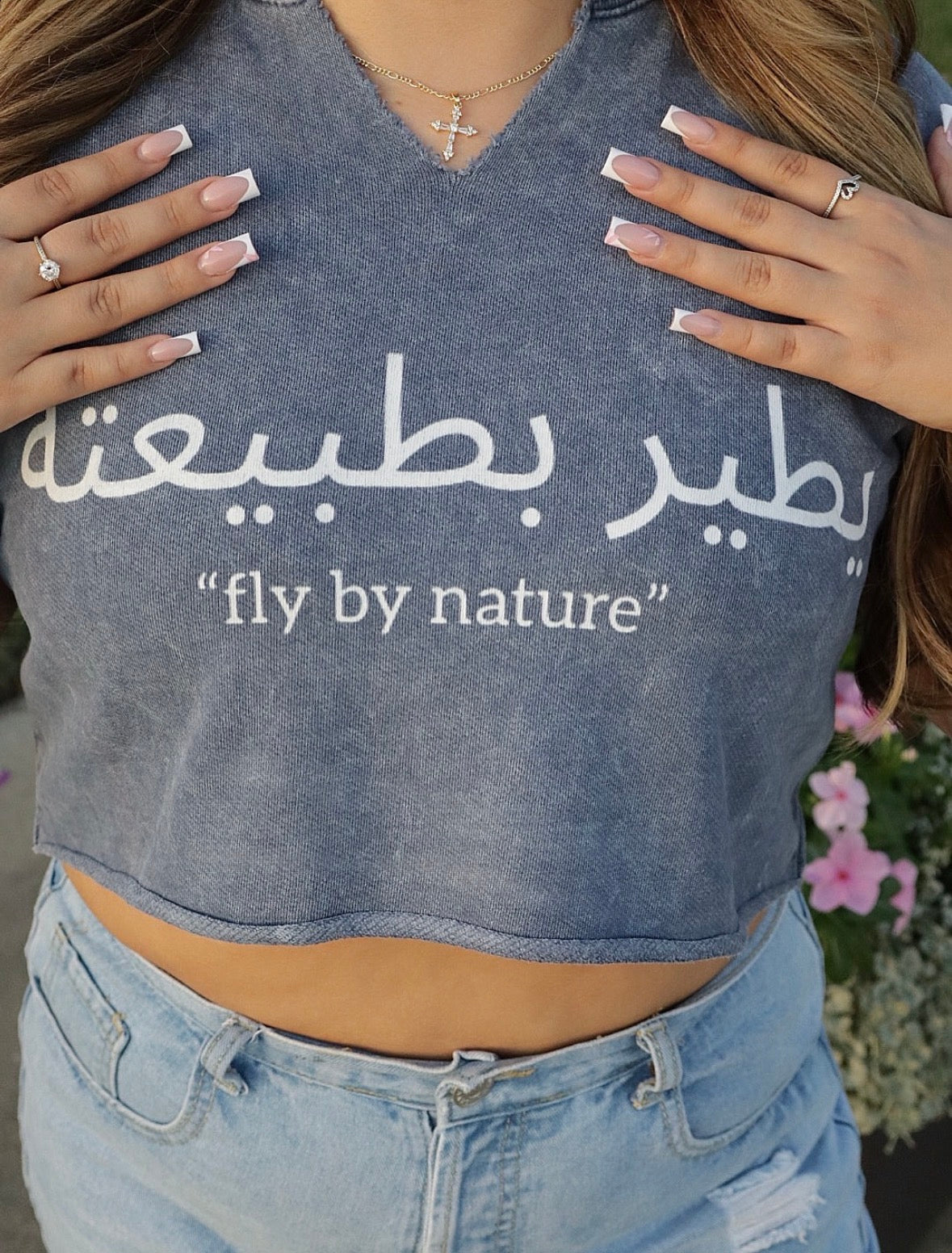 ‘Fly By Nature’ Crop Top