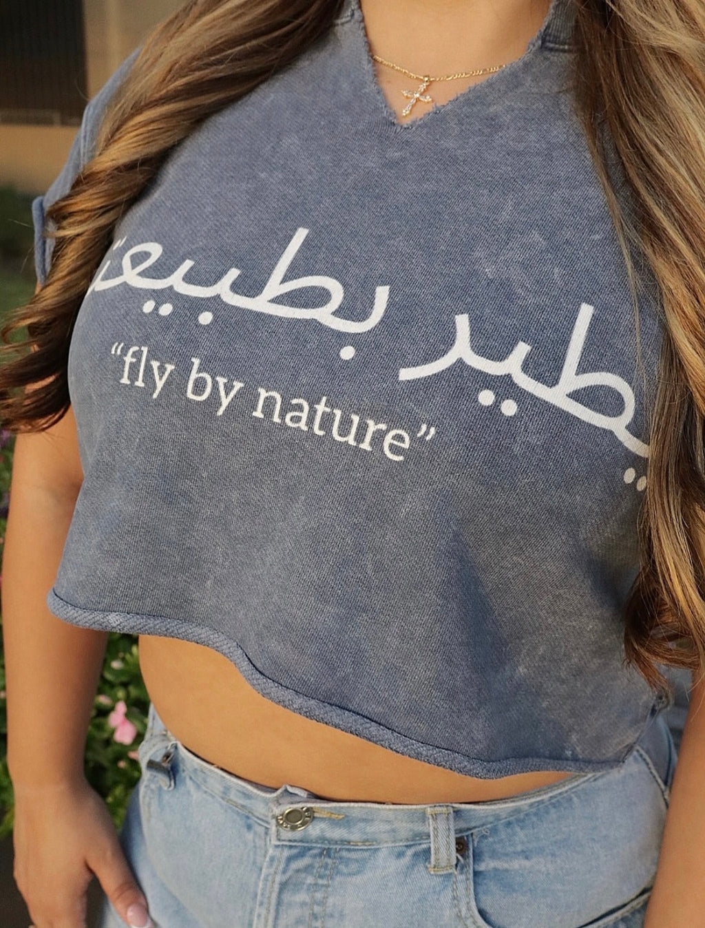 ‘Fly By Nature’ Crop Top