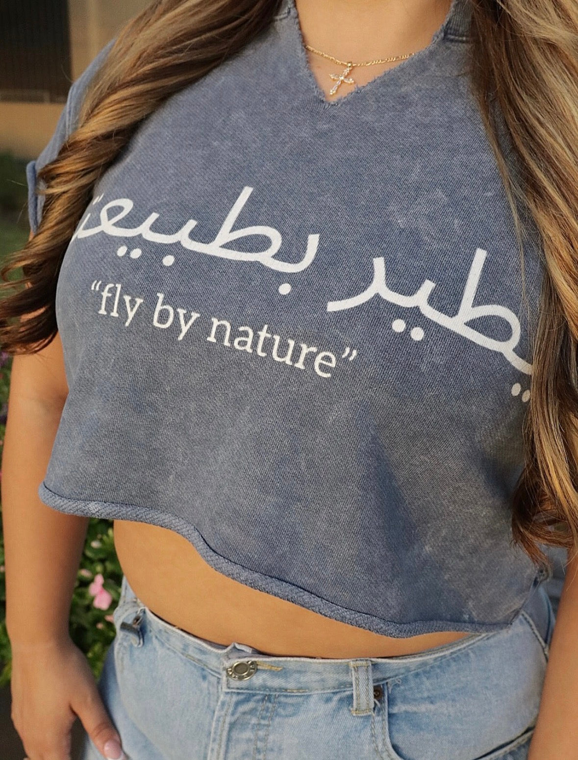 ‘Fly By Nature’ Crop Top